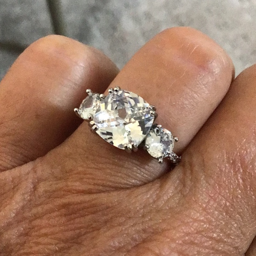 Three stone ring